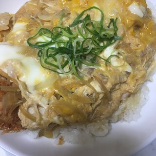 淡路玉葱のカツ丼(^○^)